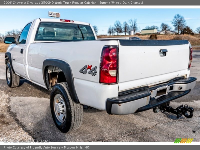 Summit White / Dark Charcoal 2006 Chevrolet Silverado 2500HD Work Truck Regular Cab 4x4