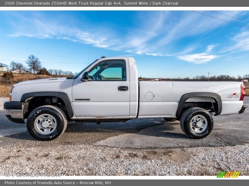Summit White / Dark Charcoal 2006 Chevrolet Silverado 2500HD Work Truck Regular Cab 4x4