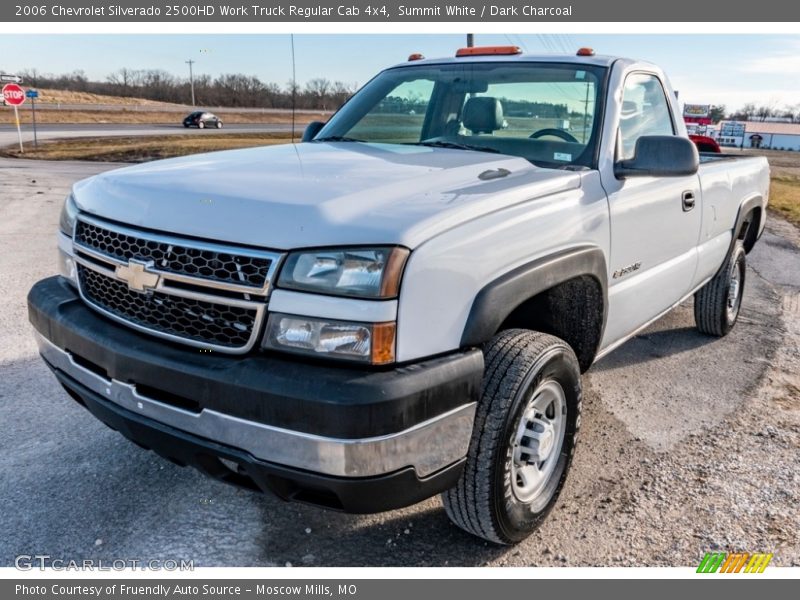 Summit White / Dark Charcoal 2006 Chevrolet Silverado 2500HD Work Truck Regular Cab 4x4