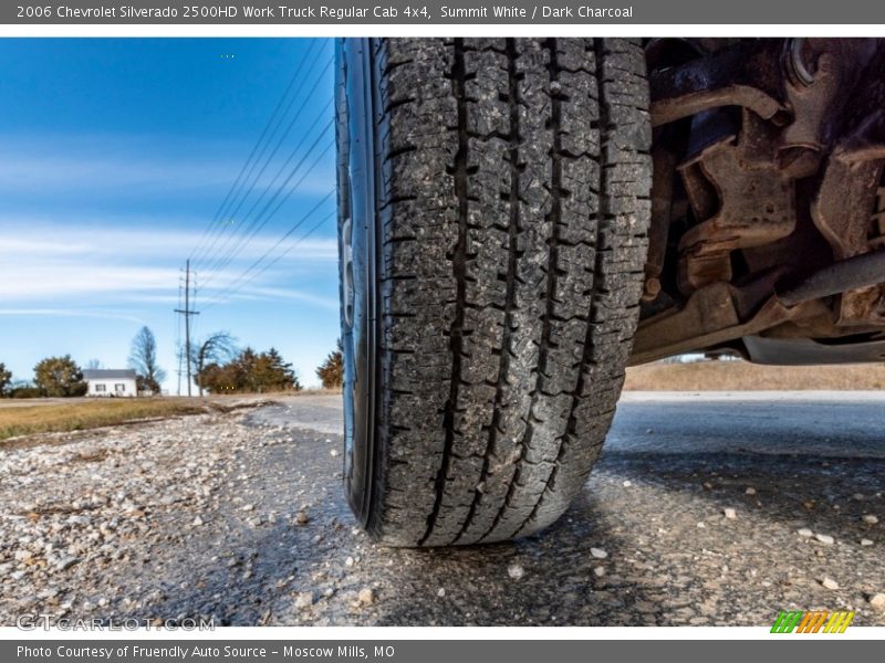Summit White / Dark Charcoal 2006 Chevrolet Silverado 2500HD Work Truck Regular Cab 4x4