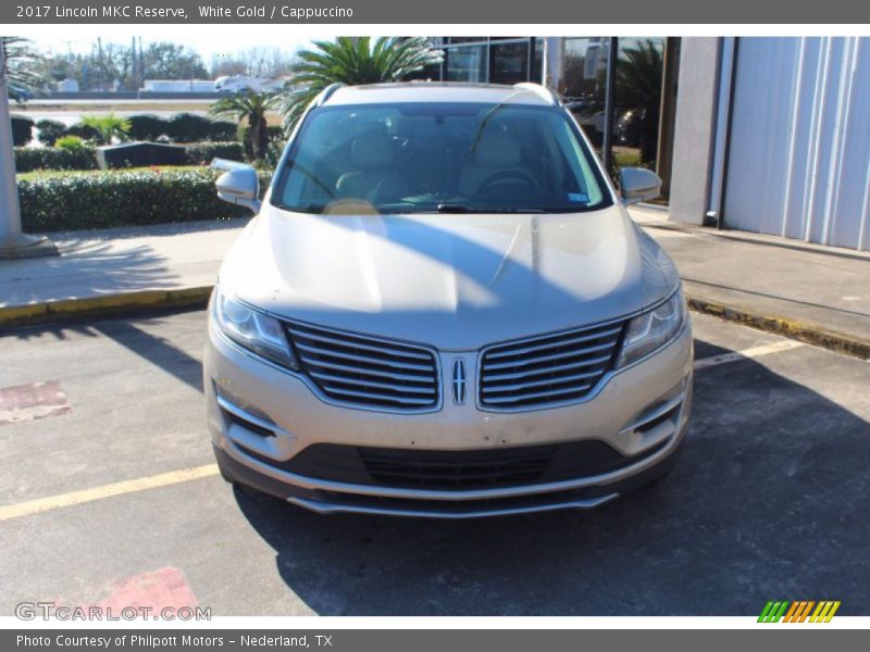 White Gold / Cappuccino 2017 Lincoln MKC Reserve