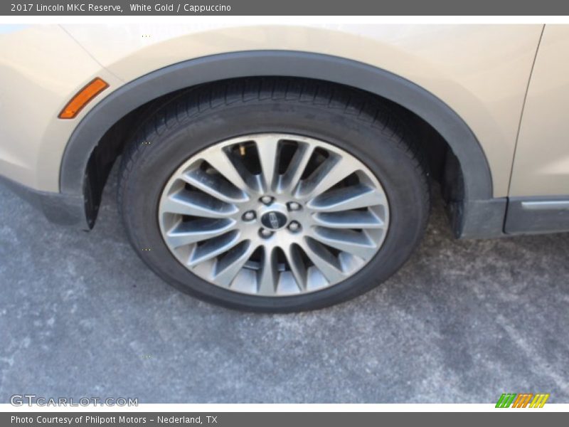 White Gold / Cappuccino 2017 Lincoln MKC Reserve