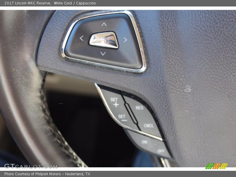 White Gold / Cappuccino 2017 Lincoln MKC Reserve