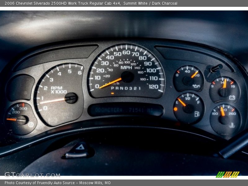 Summit White / Dark Charcoal 2006 Chevrolet Silverado 2500HD Work Truck Regular Cab 4x4