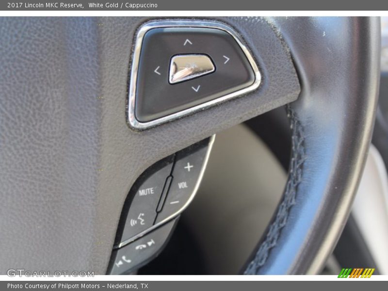 White Gold / Cappuccino 2017 Lincoln MKC Reserve