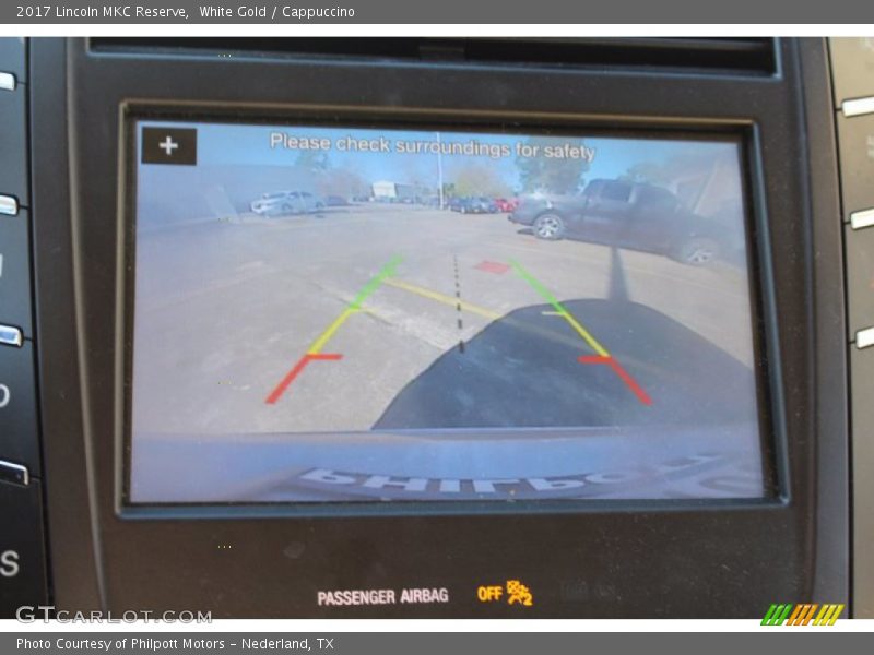 White Gold / Cappuccino 2017 Lincoln MKC Reserve