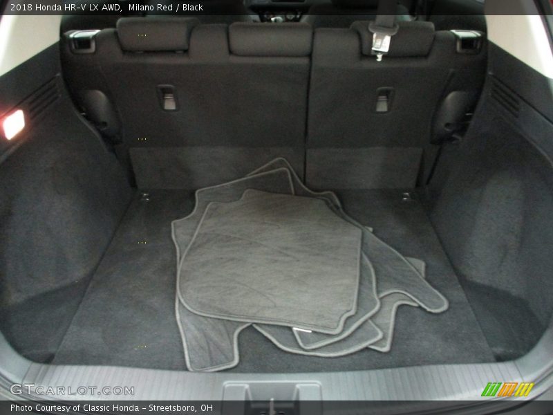 Milano Red / Black 2018 Honda HR-V LX AWD
