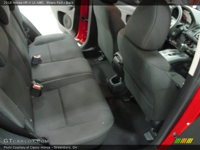 Milano Red / Black 2018 Honda HR-V LX AWD