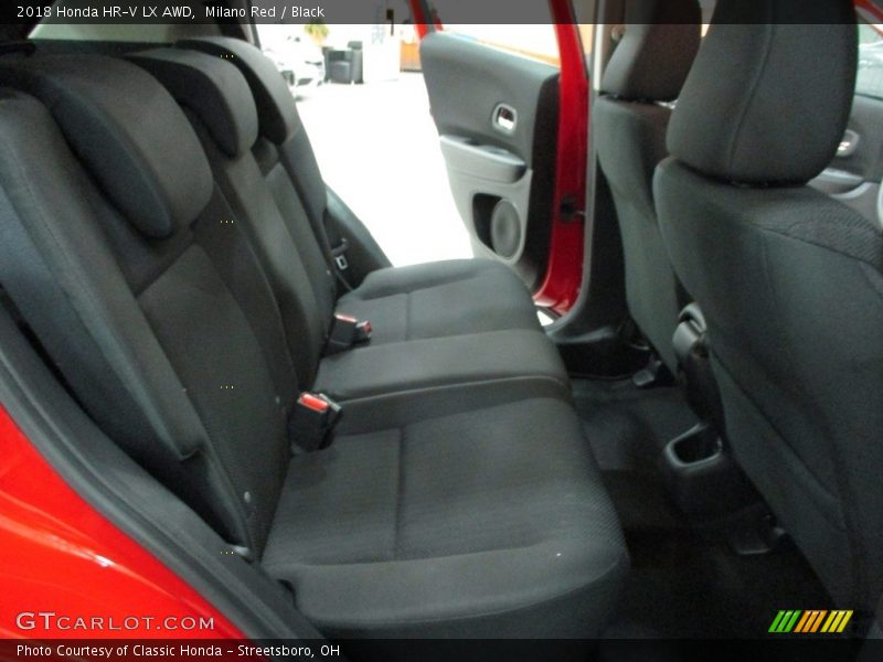 Milano Red / Black 2018 Honda HR-V LX AWD