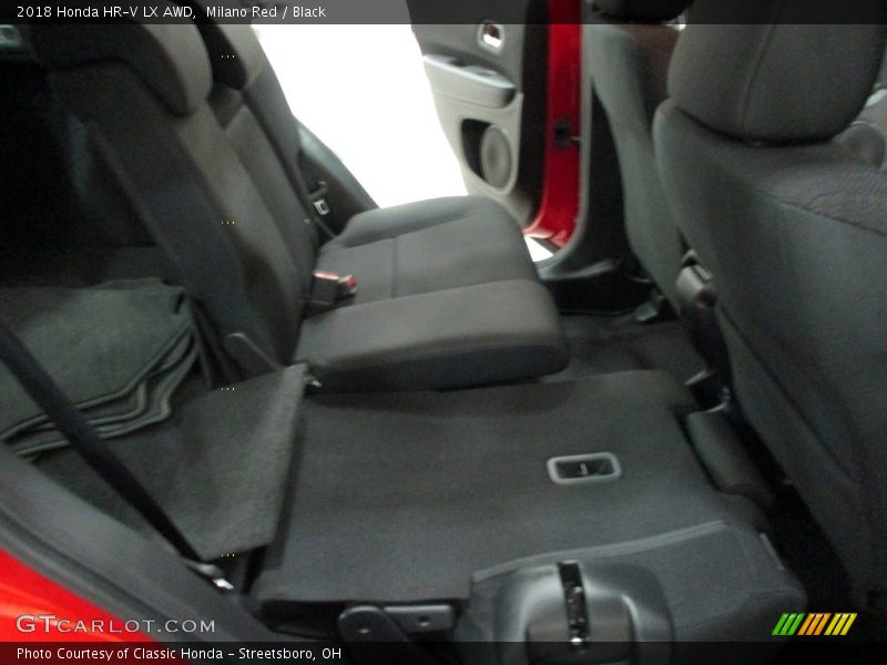 Milano Red / Black 2018 Honda HR-V LX AWD