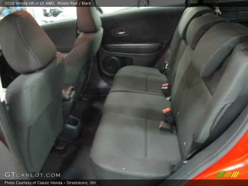 Milano Red / Black 2018 Honda HR-V LX AWD