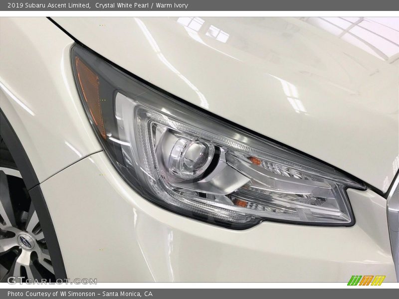 Crystal White Pearl / Warm Ivory 2019 Subaru Ascent Limited