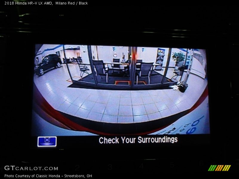 Milano Red / Black 2018 Honda HR-V LX AWD