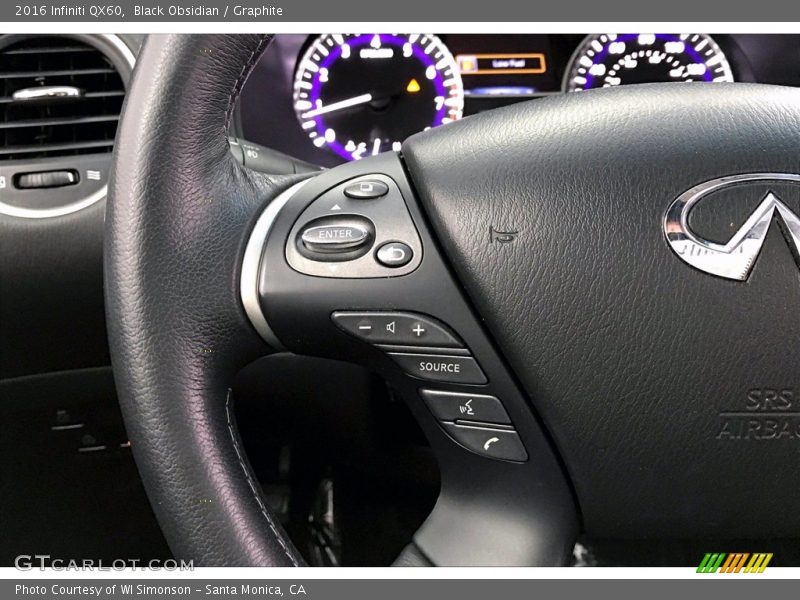  2016 QX60  Steering Wheel