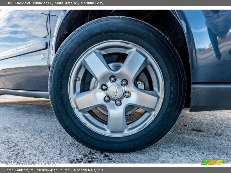 Slate Metallic / Medium Gray 2008 Chevrolet Uplander LT