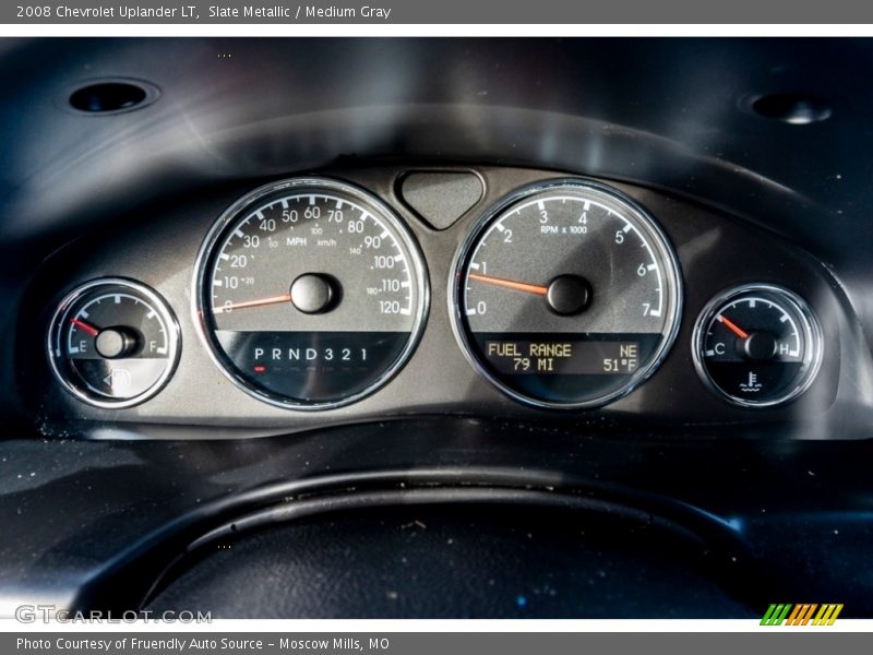 Slate Metallic / Medium Gray 2008 Chevrolet Uplander LT