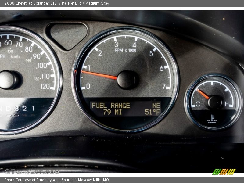 Slate Metallic / Medium Gray 2008 Chevrolet Uplander LT