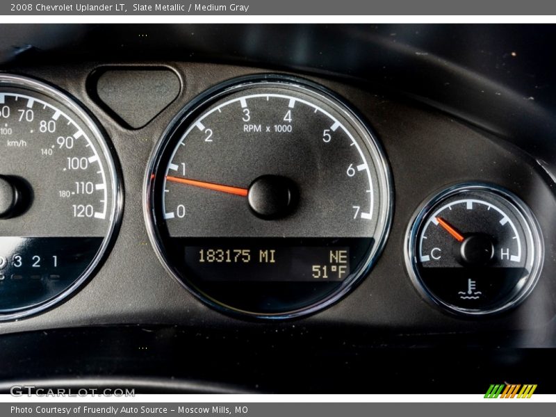 Slate Metallic / Medium Gray 2008 Chevrolet Uplander LT