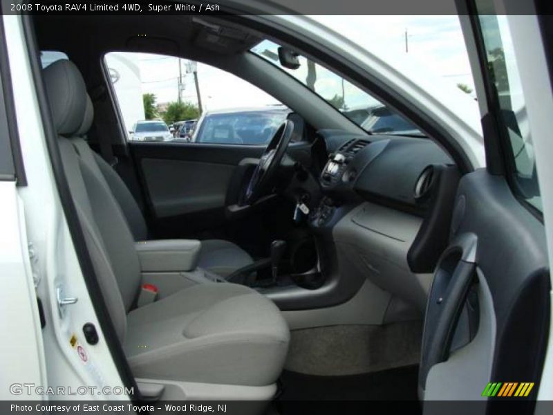 Super White / Ash 2008 Toyota RAV4 Limited 4WD