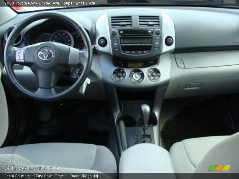 Super White / Ash 2008 Toyota RAV4 Limited 4WD