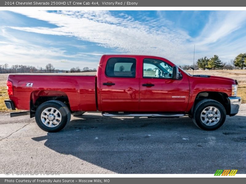 Victory Red / Ebony 2014 Chevrolet Silverado 2500HD LT Crew Cab 4x4