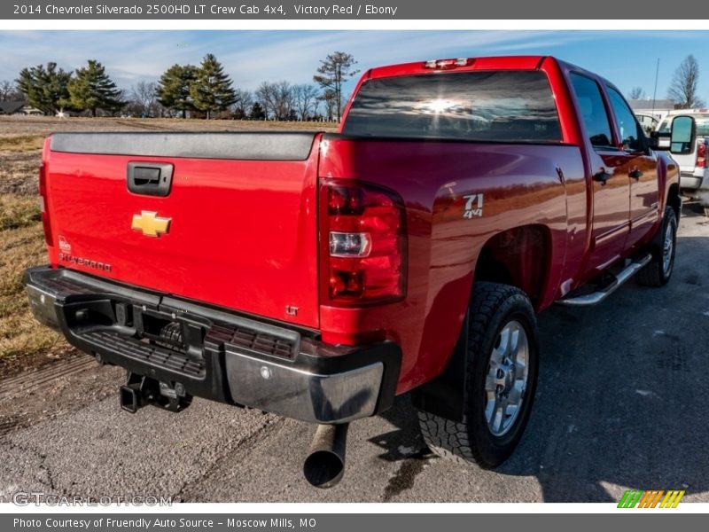 Victory Red / Ebony 2014 Chevrolet Silverado 2500HD LT Crew Cab 4x4