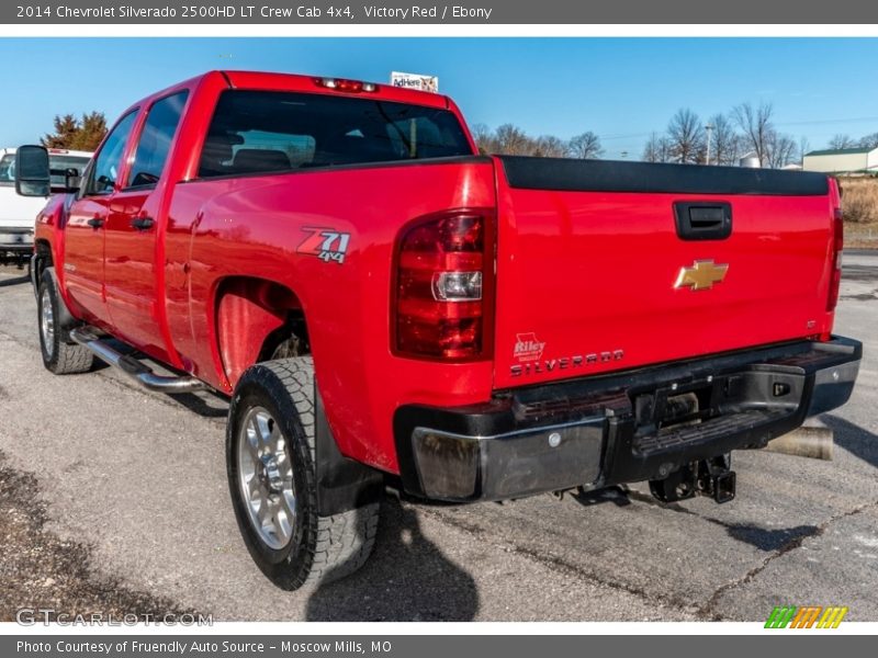 Victory Red / Ebony 2014 Chevrolet Silverado 2500HD LT Crew Cab 4x4
