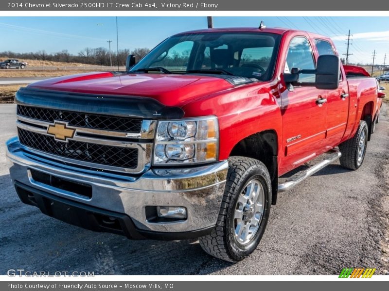 Victory Red / Ebony 2014 Chevrolet Silverado 2500HD LT Crew Cab 4x4