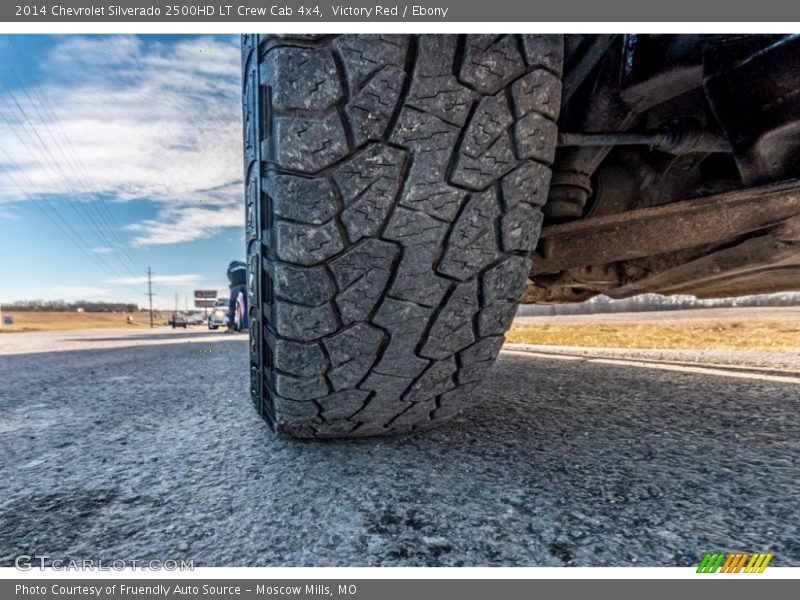Victory Red / Ebony 2014 Chevrolet Silverado 2500HD LT Crew Cab 4x4