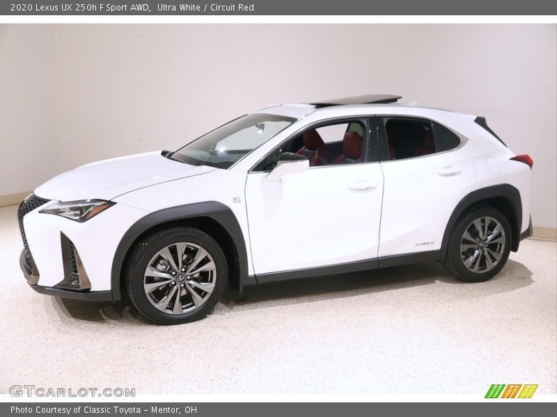  2020 UX 250h F Sport AWD Ultra White