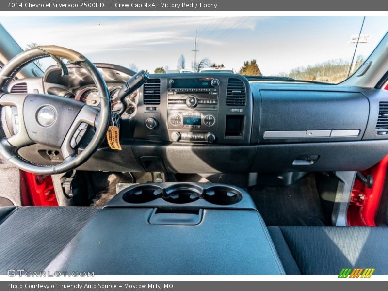 Victory Red / Ebony 2014 Chevrolet Silverado 2500HD LT Crew Cab 4x4