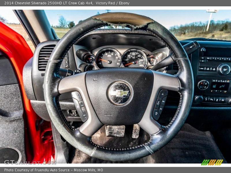 Victory Red / Ebony 2014 Chevrolet Silverado 2500HD LT Crew Cab 4x4