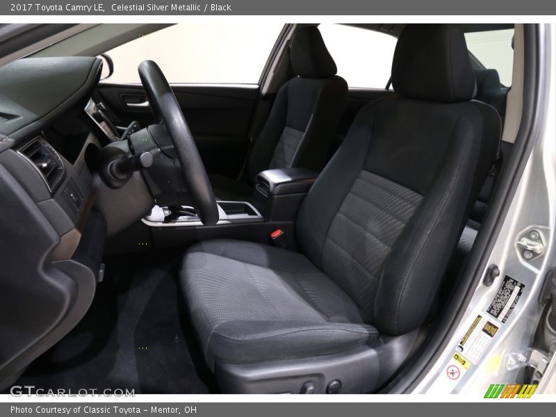 Celestial Silver Metallic / Black 2017 Toyota Camry LE