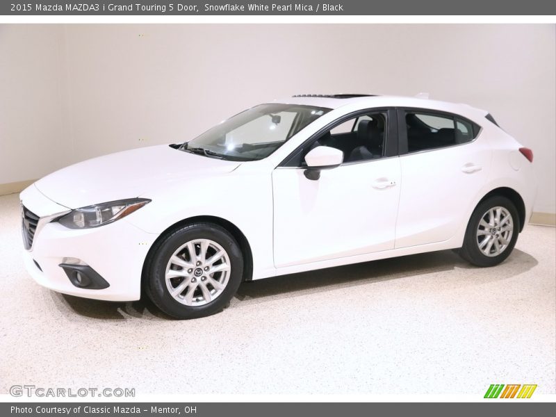  2015 MAZDA3 i Grand Touring 5 Door Snowflake White Pearl Mica