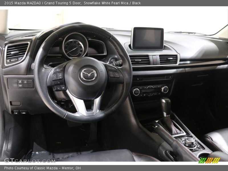 Dashboard of 2015 MAZDA3 i Grand Touring 5 Door