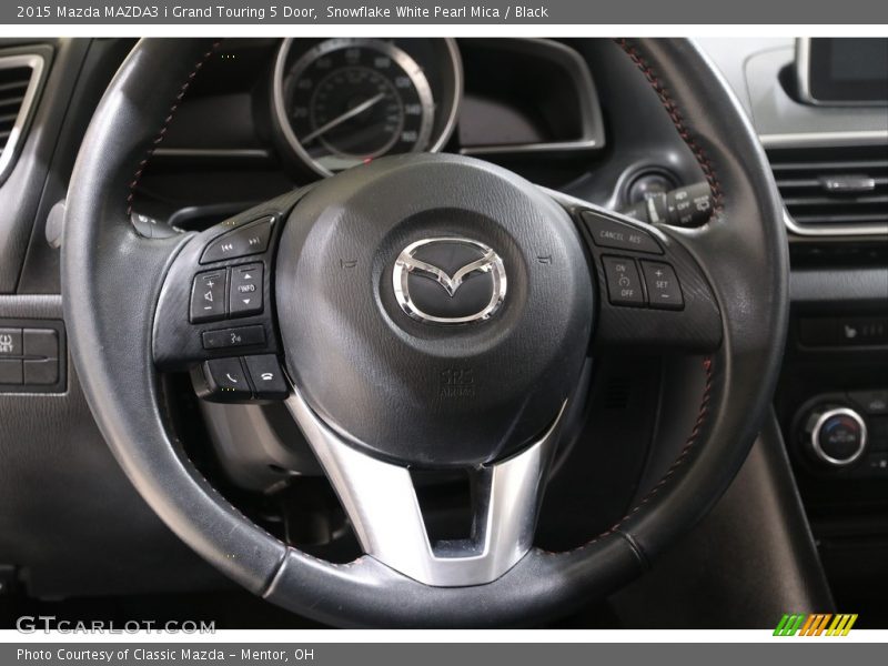  2015 MAZDA3 i Grand Touring 5 Door Steering Wheel