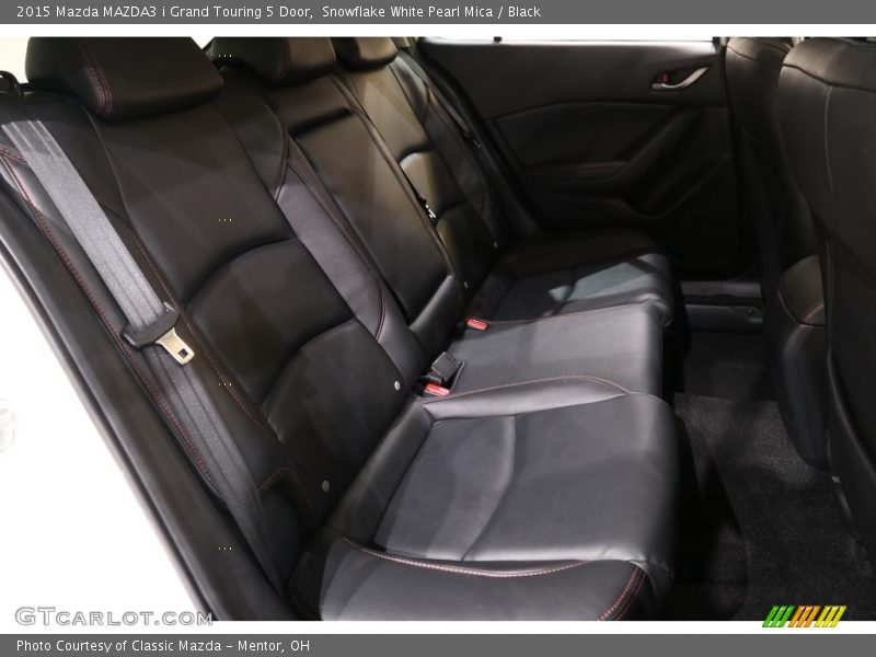 Rear Seat of 2015 MAZDA3 i Grand Touring 5 Door