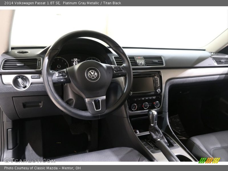 Dashboard of 2014 Passat 1.8T SE