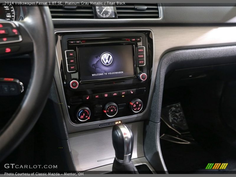 Controls of 2014 Passat 1.8T SE