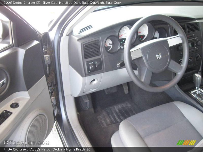 Silver Steel Metallic / Dark Slate Gray/Light Slate Gray 2006 Dodge Charger SE
