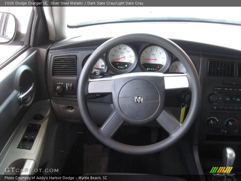 Silver Steel Metallic / Dark Slate Gray/Light Slate Gray 2006 Dodge Charger SE