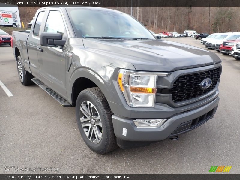 Lead Foot / Black 2021 Ford F150 STX SuperCab 4x4