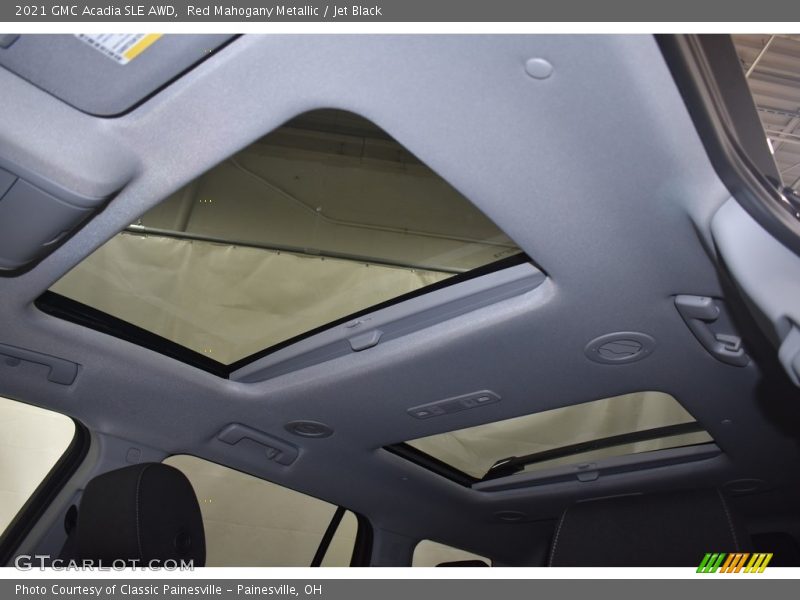 Red Mahogany Metallic / Jet Black 2021 GMC Acadia SLE AWD