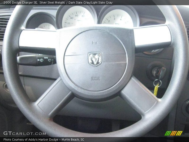 Silver Steel Metallic / Dark Slate Gray/Light Slate Gray 2006 Dodge Charger SE