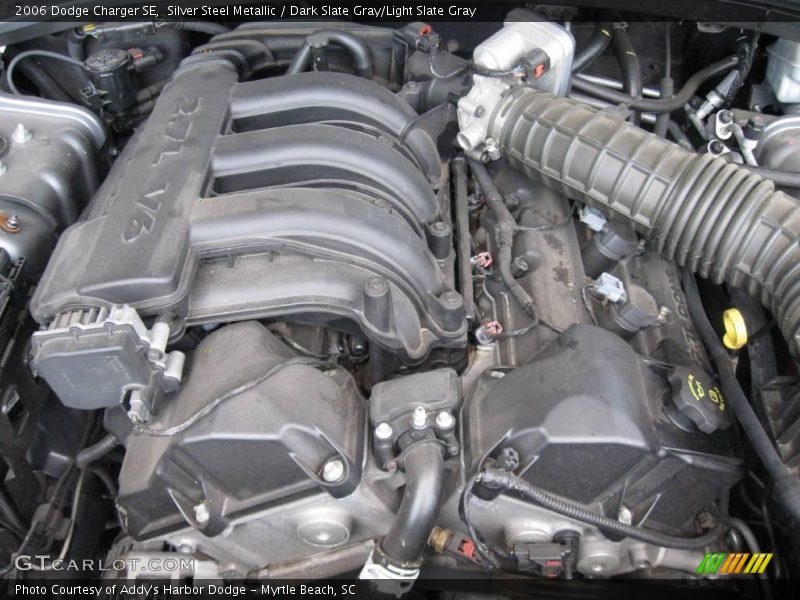 Silver Steel Metallic / Dark Slate Gray/Light Slate Gray 2006 Dodge Charger SE