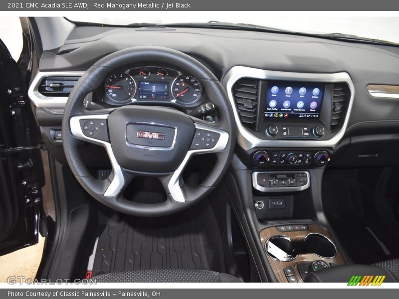 Red Mahogany Metallic / Jet Black 2021 GMC Acadia SLE AWD