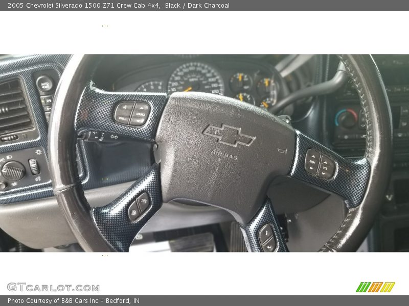 Black / Dark Charcoal 2005 Chevrolet Silverado 1500 Z71 Crew Cab 4x4
