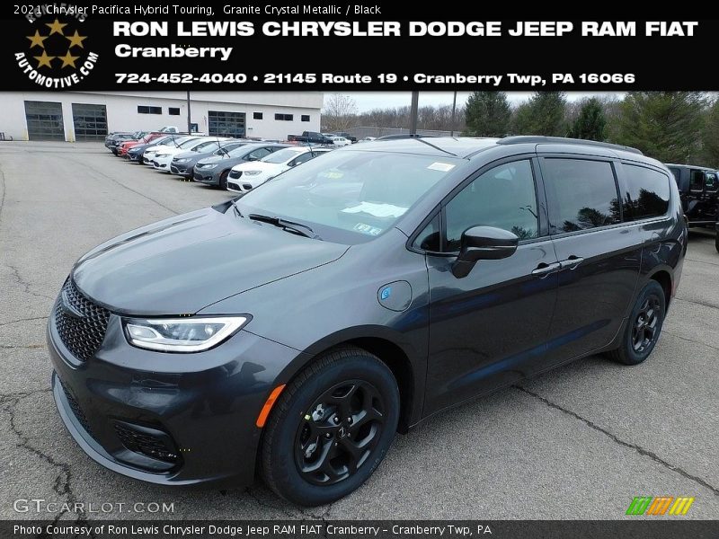 Granite Crystal Metallic / Black 2021 Chrysler Pacifica Hybrid Touring