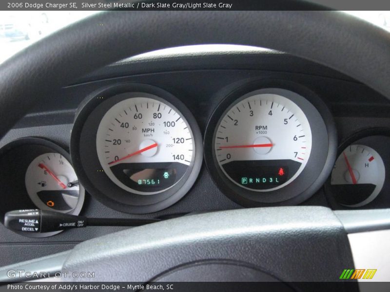 Silver Steel Metallic / Dark Slate Gray/Light Slate Gray 2006 Dodge Charger SE