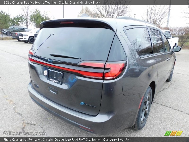 Granite Crystal Metallic / Black 2021 Chrysler Pacifica Hybrid Touring